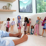 Barbie Careers Fashion Doll & Accessory, Nurse Wearing Print Top, Pink Pants & White Shoes with Stethoscope