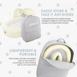 Biliboo Premium Baby Lounger - Must Have Baby Bassinet for Newborn, Infant and Toddler - Baby Nest Lounger - Baby Shower - Baby Registry - Lemon Meringue