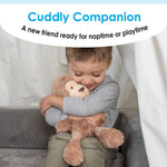 Kids Preferred Carter's Snuggle Me Monkey Plush Stuffed Animal Sensory Toy for Kids, Toddlers, Babies, Boys and Girls of All Ages