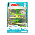 Melissa & Doug Rollables Treehouse Twirl Infant and Toddler Toy (3 Pieces) - FSC Certified
