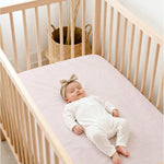 Lulu Moon Muslin Crib Sheets - Fitted Crib Mattress Sheets for Boys and Girl - 28"x 52", 2 Pack