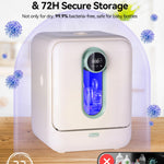 IAGREEA Baby Bottle Washer, Sterilizer and Dryer, All-in-One Pro Cleaning Machine for Bottles, Pump Parts & Baby Essentials, Effortless Care, Replaces Hand Washing, BPA-Free, 72-Hour Storage