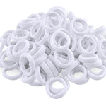 120 Pcs Baby Hair Ties, Cotton Toddler Hair Ties for Girls and Kids, Multicolor Small Seamless Hair Bands Elastic Ponytail Holders(15 Colors)