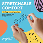 HOYOLS Baby Hair Ties Hair Rubber Bands for Toddler Infants Kids Girls Thin Small Hair Elastics TPU 1500 Piece Pack