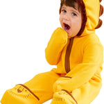 PATPAT Fleece Hooded Footed Clothes, Soft Warm Footie Covers, Car Seat Friendly, Easy Zip,Cute Romper Newborn Infant Jumpsuit