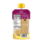 Happy Baby Organics Stage 2 Baby Food Pouches, Gluten Free, Vegan & Healthy Snack, Clearly Crafted Fruit & Veggie Puree, Apples, Bananas, Plums & Granola, 4 Ounces (Pack of 16)