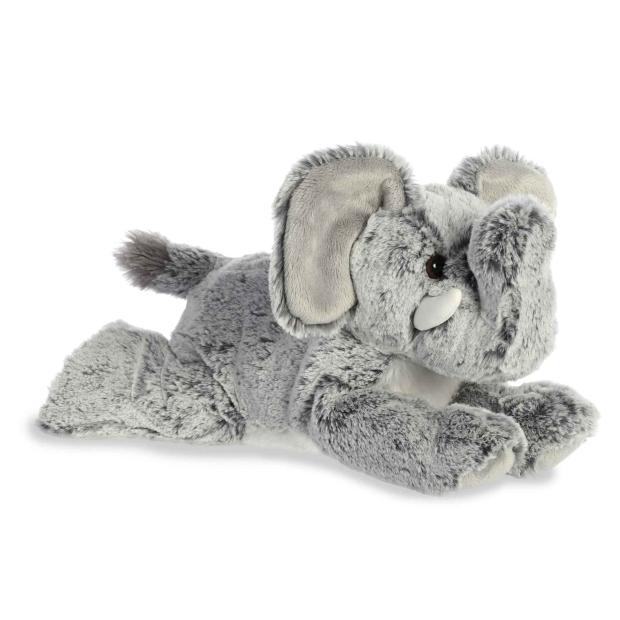 Aurora® Adorable Flopsie™ Dutch Rabbit Stuffed Animal - Playful Ease - Timeless Companions - Black 12 Inches