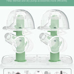 Momcozy 3 Layers Large Bottle Sterilizer and Dryer, Fast Sterilize and Dry, Universal Bottle Sterilizer for All Bottles & Breast Pump Accessories, Touch Screen & Auto-Off Bottle Sanitizer