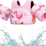 HeySplash Swim Vest for Kids, Toddler Pool Floaties, Children Swimming Vest with Adjustable Strap, Swim Jacket Water Wing Arm Float, Puddle Sea Beach Boat Jumper Boy Girl Baby