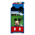 Disney Mickey Mouse Deluxe 9 Bin Design and Store Toy Organizer by Delta Children, Greenguard Gold Certified