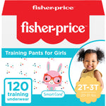 Smart Care Fisher-Price Training Pants, 2T-3T (Girl), 120 Count