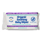 Package of Doctor Butler's Organic Soothing Baby Wipes on a white background
