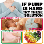 Elfzone Manual Breast Pump - Adjustable Suction Silicone Hand Pump Breastfeeding, Small Portable Manual Breast Milk Catcher Baby Feeding Pumps & Accessories, White, Mother’s Day Gifts
