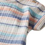 little planet by carter's baby-girls Baby & Toddler Girls' Organic Cotton Dress, Multi-stripe, 4