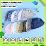 Duoyeree UPF 50+ Baby Sun Hat with Ear and Neck Protection - Toddler Beach Hat for Boys & Girls - Ideal for Summer Fun(6-24M)