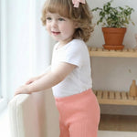 Aura Vane 3 Pack Baby Girl Pink Beige Shorts 6 9 12 Months Baby Cotton Shorts Summer Light Pink Casual Girl Clothes Pull-On Short Pants for Daily Wear