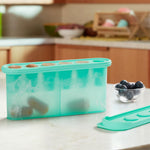 Munchkin® Baby Feeders for Fresh Food and Fruit and Silicone Baby Food Freezer Tray, Blue/Mint