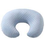 Baby Nursing Pillow Cover, Nursing Pillow Slipcovers for Breastfeeding Moms, Ultra-Soft Fit Standard Infant Nursing Pillows for Infant Newborn Baby Boy Girl (Blue)