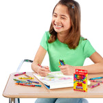 Cra-Z-Art 24ct Crayons Pack, Perfect Back to School Essential, Art Supplies for Coloring Fun, Ages 3 and Up