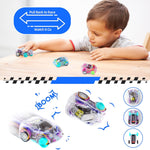 50 Pcs Mini Pull Back Cars Set, Pull Back Racing Vehicles for Kids Toddlers, Bulk Toys Party Favors Treasure Box, Classroom Prizes, Pinata Fillers,Goodie Bag Stuffers for Boys Girls