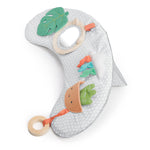 Ingenuity Cozy Prop 4-in-1 Sit Up & Prop Activity Mat, for Age Newborn & Up, Unisex, Toys - Nate The Bear