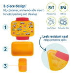 Wildkin Reusable Food Container for Kids – Airtight, Leak Resistant, Dishwasher Safe - Under Construction