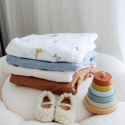 Dreamology Crib Sheets Cotton,2 Pack,Soft,Standard Crib Sheets,100% Cotton Crib Sheet,for Boy,Girl, Baby Mattress Sheets and Toddler Bed Sheets, 28x52 Crib Mattress Sheets | Brown and Flowers