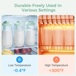 Momcozy Glass Breast Milk Pitcher, Formula Breastmilk Storage Container, Heat & Cold Resistant, No Leak Pitcher for Breastmilk with Wide Mouth, Fast Baby Formula Maker, 48OZ, 1 Count