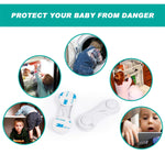 Cabinet Locks - Adoric Life Child Safety Locks 4 Pack - Baby Safety Cabinet Locks - Baby Proofing Cabinet Kitchen System with Strong Adhesive Tape