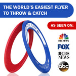 Activ Life Flying Rings for Kids, Fun Beach Toys, Gifts for Boys Girls Teens, Cool Family Outdoor Games, Play at Swimming Pool, Playground, Basket Fillers Birthday Presents, Blue/Red