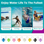 Joworthy 32 Pcs Swimming Nose Clip for Kids Age 7+ and Adults, 8 Colors