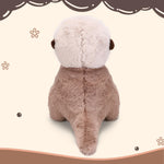 Riuhot Cute Otter Plush Soft Plushie Toy Stuffed Animal Birthday Gift for Kids Children Girls Boys 9.8 Inch Sea Otter Stuffed Animals
