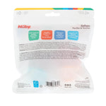 Nuby Silicone Softees Pacifier and Teethers - (5-Pack) Silicone Baby Pacifiers and Teethers - 0+ Months - Assorted Pastel Colors