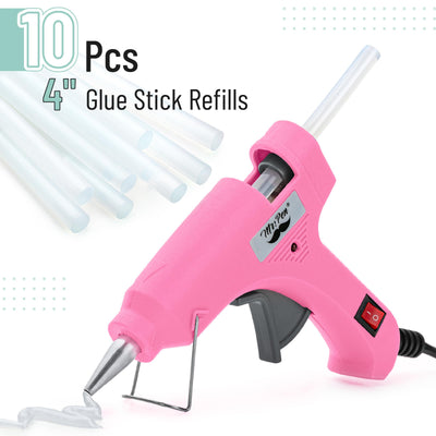 Mr. Pen- Mini Hot Glue Gun and Sticks Set, Heavy Duty Glue Gun with 10 pcs Sticks