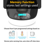 Baby Brezza Fast Baby Bottle Warmer - Baby Milk + Breastmilk Warmer Defroster – 2 Unique Temperatures for Breastmilk + Formula - Universal Fit for All Bottles, Bags + Jars