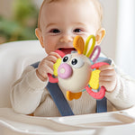 iPlay, iLearn Baby Toy 6-12 Month, Infant Fish Teething Sensory Toy, Toddler Busy Key Activity Fidget Toys, Montessori Learning Development