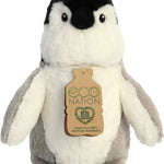 Aurora® Responsibly Made Eco Nation™ Seal Stuffed Animal - Ideal for Playtime Adventures - Perfect for Birthdays or Just Because - White 12 Inches