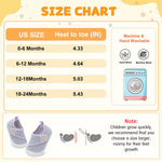 FEETCITY Baby Walking Shoes Girls Boys Infant Shoes Newborn Crib Shoe Wide Toe Box Slip On Baby Sneakers Purple