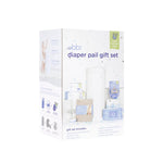 Ubbi Diaper Changing Value Gift Set, Includes White Diaper Pail, Absorbing Gels, Travel Changing Mat, Pail Waste Bags, On-the-Go Waste Sacks & Bag Dispenser, & Baby Wipes, Baby Registry Gift