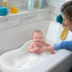 Fisher-Price™ Baby to Toddler Bath 4-in-1 Sling 'N Seat Tub with Removable Infant Support and 2 Toys, Pacific Pebble