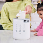 Tommee Tippee Baby Bottle and Food Warmer, Warms Breast Milk, Formula, Jars and Pouches to Body Temperature in Minutes, Automatic Timer, Touch Settings, White
