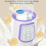 Fast Baby Bottle Warmer for Breastmilk, Smart 12 in 1 Breast Milk Warmer for Baby Essentials with Timer Temperature Control, Sterili-zing, Water Bath Technology, Baby Warmer for All Bottles Food Jars