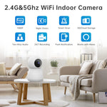 NoahTec Indoor Camera,1080P Pet Camera Baby Monitor,AI Motion Detection, 2-Way Talk, Night Vision, Siren, Compatible with Alexa