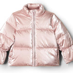 Amazon Essentials x Sofia Grainge Toddlers and Baby Girls' Taffeta Puffer Jacket