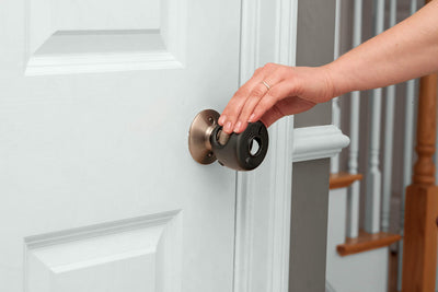 Safety 1st Parent Grip Door Knob Covers, Grey/Charcoal, 4 Count (Pack of 1)