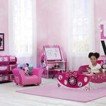 Delta Children Interactive Wood Toddler Bed, Disney Minnie Mouse