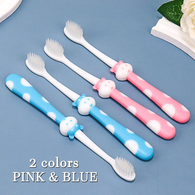 Gisdo 50pcs Toddler Toothbrush Set, Kids Manual Toothbrushes, Soft Bristles, Age 2+ Children, Individually Wrapped