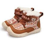 Centipede Demon Toddler Boots Boys Girls Winter Boots Waterproof Fleece Kids Baby Snow Boots Faux Fur Booties Warm Walking Shoes for Indoor Outdoor 6 Toddler