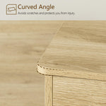 usikey 39.4” Storage Chest, Toy Box with 2 Safety Hinges, Toy Chest for Bedroom, Storage Bench with Storage, Shoe Bench, Supports 220 lb, for Living Room, Entryway, Natural