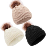 Baby Beanie Hat, Infant Newborn Toddler Winter Warm Knit Cap for Little Boys Girls, Winter Warm Hat